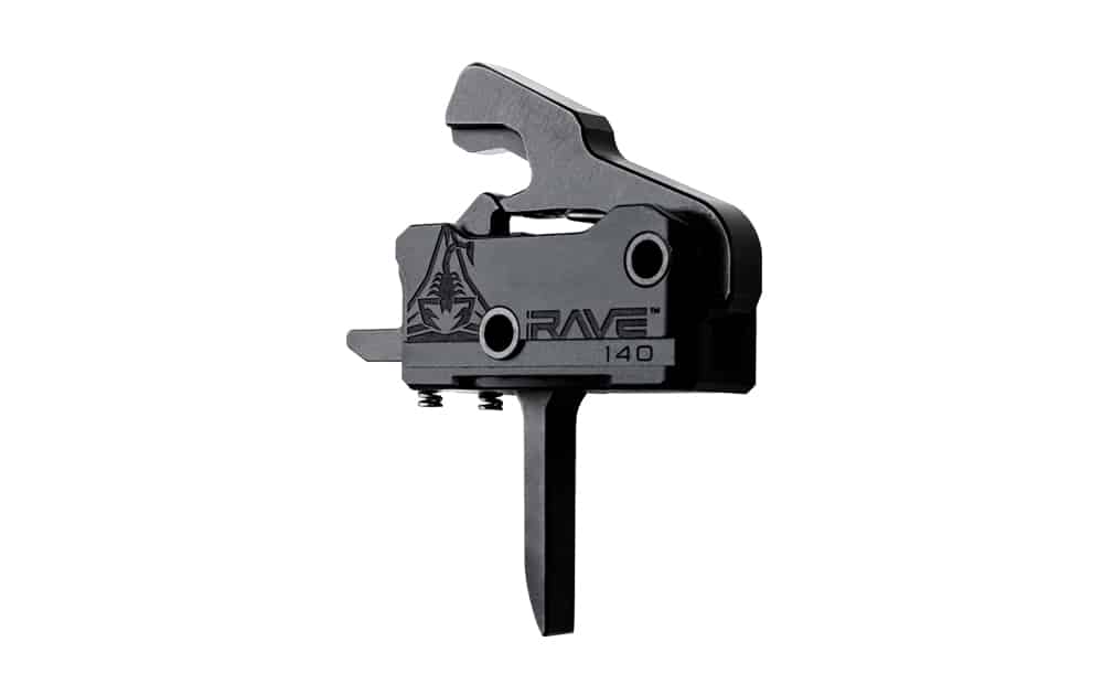Rise Armament RAVE 140 Drop-In Trigger - Flat Blade - Arm or Ally